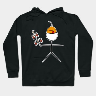 Madeira Island Young Boy Stick Figure inspired by Folklore Hoodie